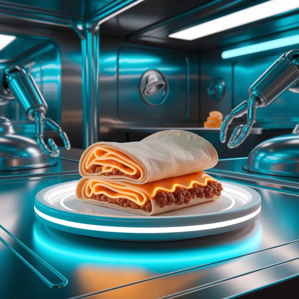 Crunchwrap Synthesized Supreme Presentation